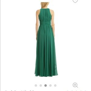 Badgley Mischika emerald gala gown